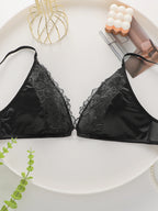 Soutien-gorge sexy brodée en dentelle pour femmes