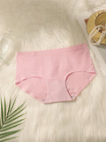 Culotte sans couture en maille de soie glacée pour femmes