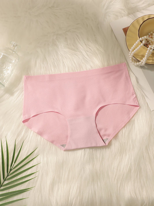 Culotte Sans Couture Femme – Maille Effet Soie Glacée