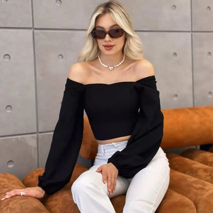 Chemise Courte Femme – Coupe Ajustée et Col Carré
