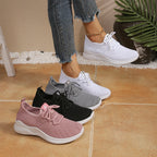 Chaussures de course légères et respirantes en maille pour femmes