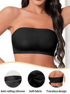 Soutien-gorge sans bretelles et sans couture pour femmes