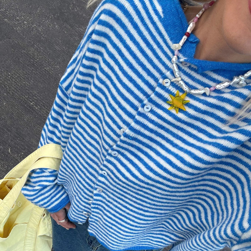 Pull cardigan à manches longues pour femmes