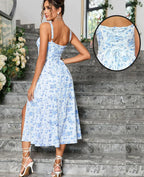 Robe longue sans manches pour femmes