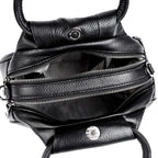 Sac à main en cuir véritable pour femmes