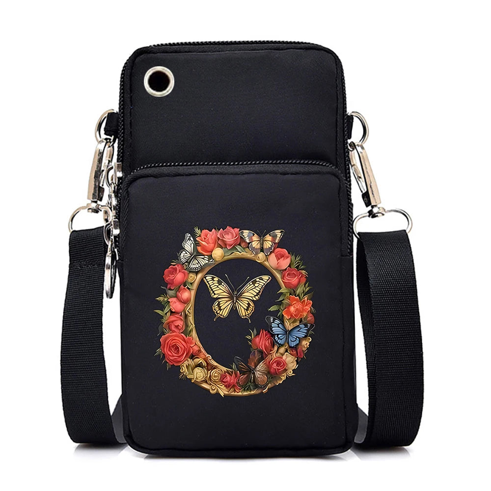 Sacs à bandoulière en cuir souple pour téléphone portable pour femmes