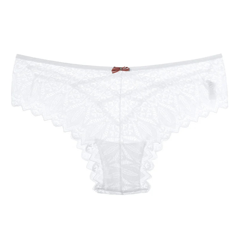 Culotte Dentelle Femme – Taille Basse et Bandes Croisées