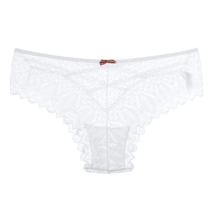Culotte Dentelle Femme – Taille Basse et Bandes Croisées