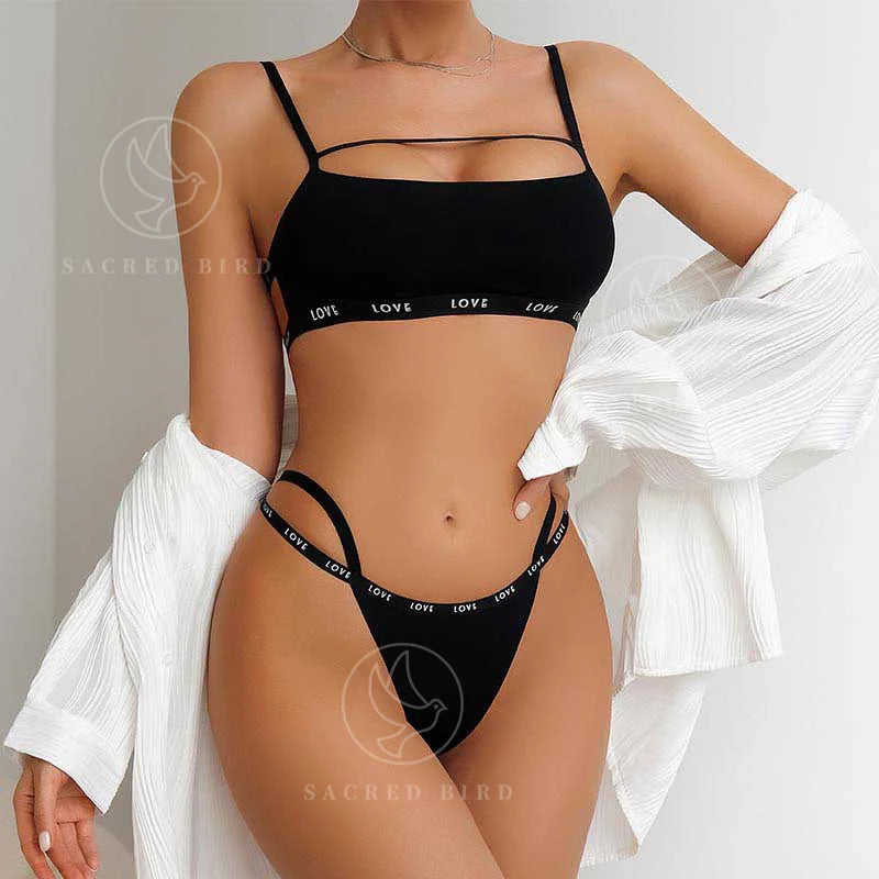Ensemble de lingerie soutien-gorge et culotte pour femmes