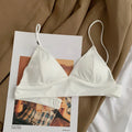 Soutien-gorge effet push-up en coton sans couture pour femmes