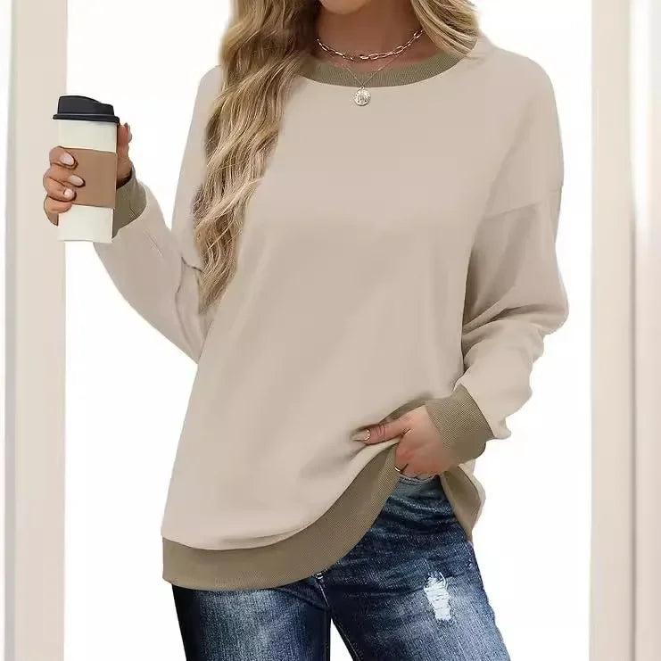Sweat-shirt ample pour femmes