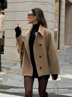 Veste courte ample pour femmes