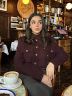 Veste courte vintage pour femmes