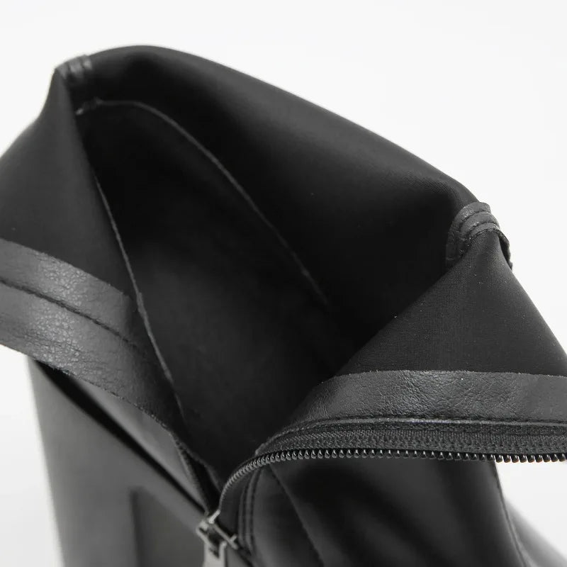 Bottines à plateforme et talons de 14cm pour femmes