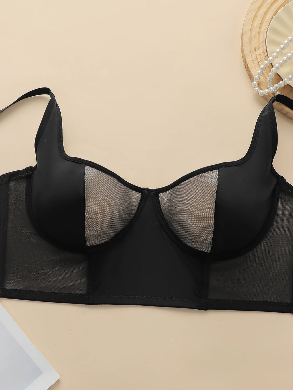 Soutien-gorge sexy en maille respirante pour femmes