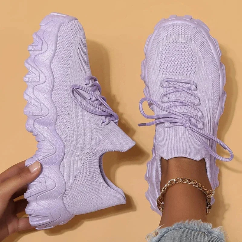 Basket légères en maille respirante pour femmes