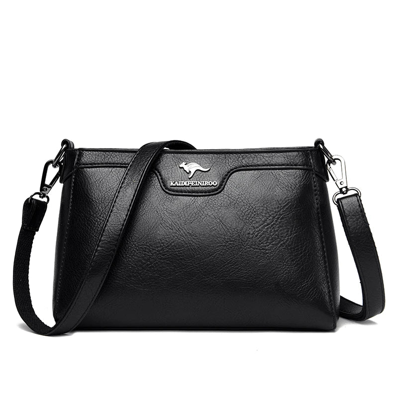 Sac à main en cuir véritable pour femmes