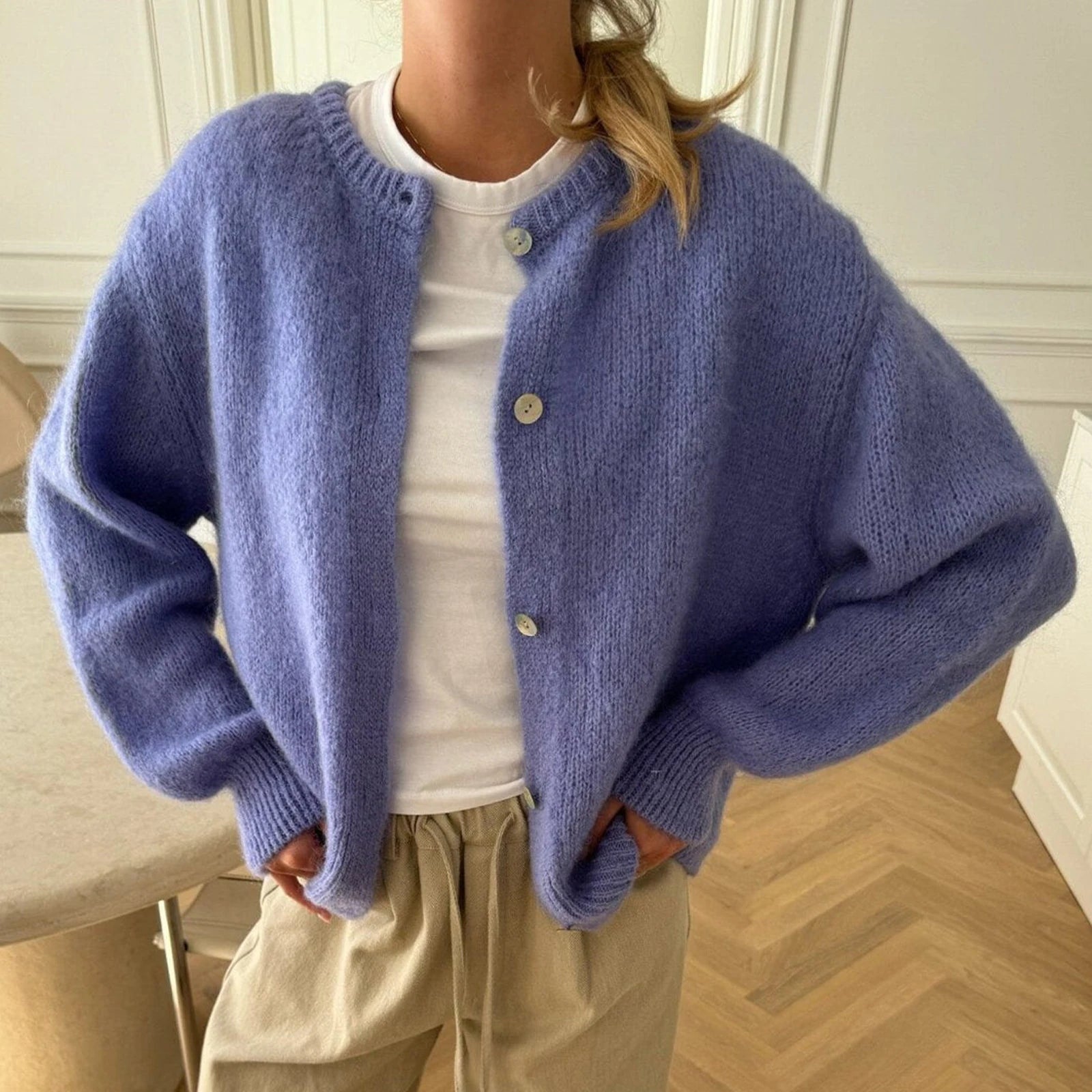 Cardigans basiques décontractés pour femmes