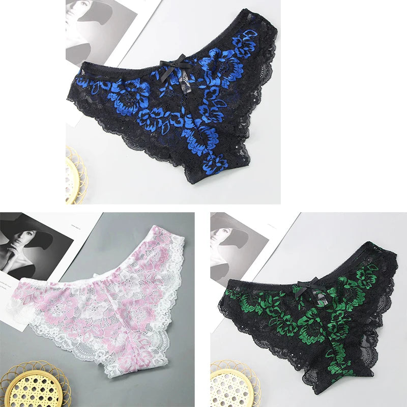 Lot de 3 culottes sexy pour femmes