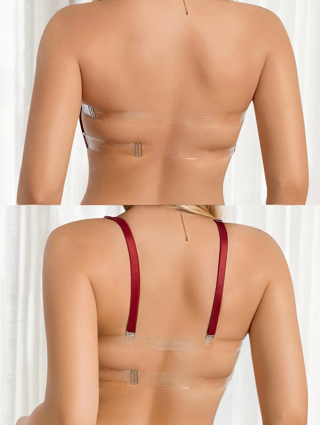 Soutien-gorge Push Up rouge pour femmes