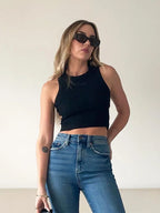 Débardeurs avec trou latéral pour femmes