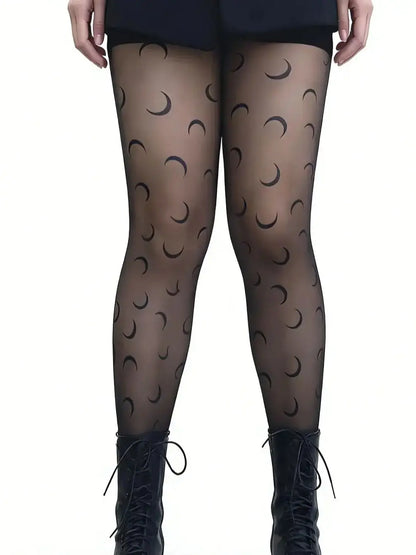 Collants Moulants Femme – Motif Géométrique