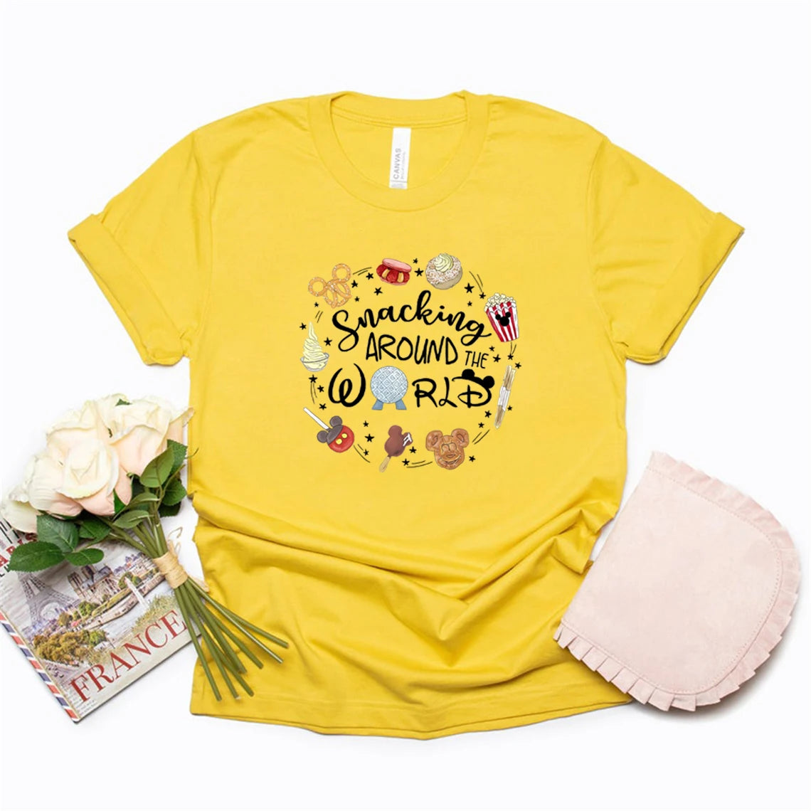 T-shirt à manches courtes pour femmes