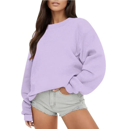 Pull Uni Femme – Coupe Décontractée