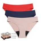 Culotte respirant menstruel sans couture pour femmes