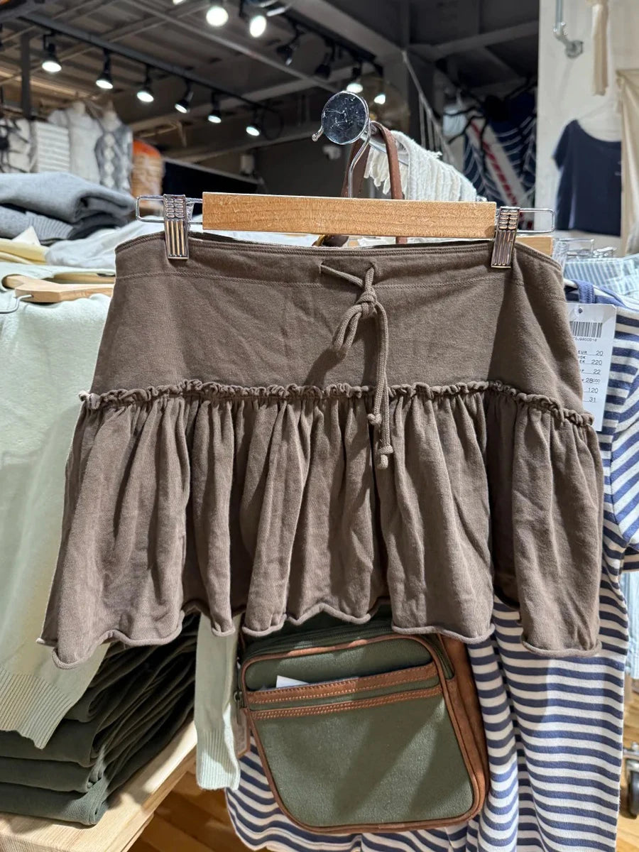 Jupe de Ballet rose à lacets pour femmes