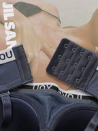 Soutien-gorge sexy brodé avec lettres pour femmes