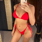 Maillot de bain deux pièces brésilien 7 couleurs pour femmes