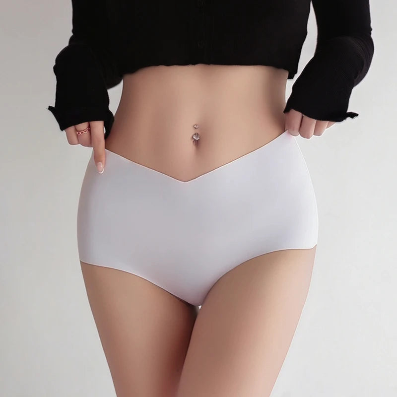Culotte en soie glacée sans couture pour femmes
