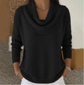 Pull en tricot à manches longues pour femmes