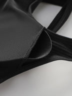 Soutien-gorge sexy à bretelles diagonales croisées pour femmes
