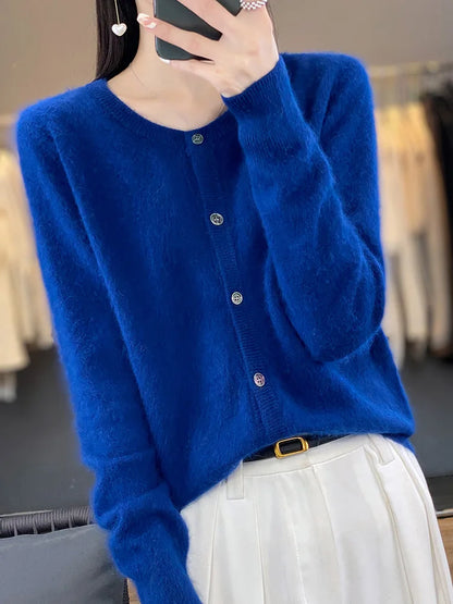 Cardigan Classique Femme – Cachemire de Vison