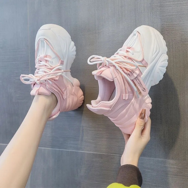 Basket à semelle épaisse pour femmes