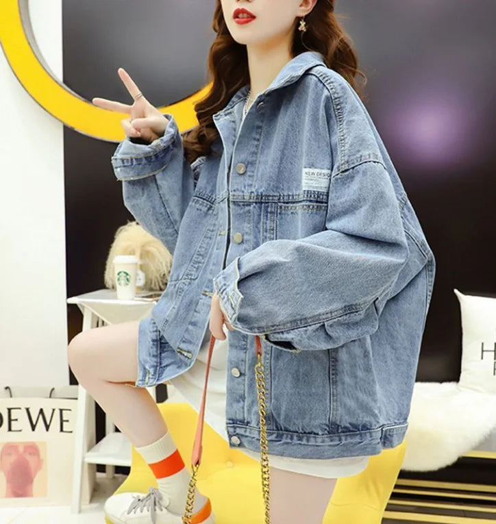 Veste en jean vintage pour femmes