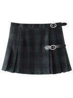 Mini jupes cargo en jean vintage pour femmes