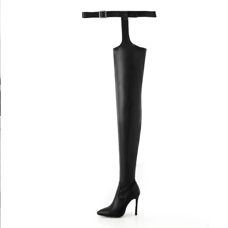Bottes à talons fins pour femmes