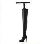 Bottes à talons fins pour femmes