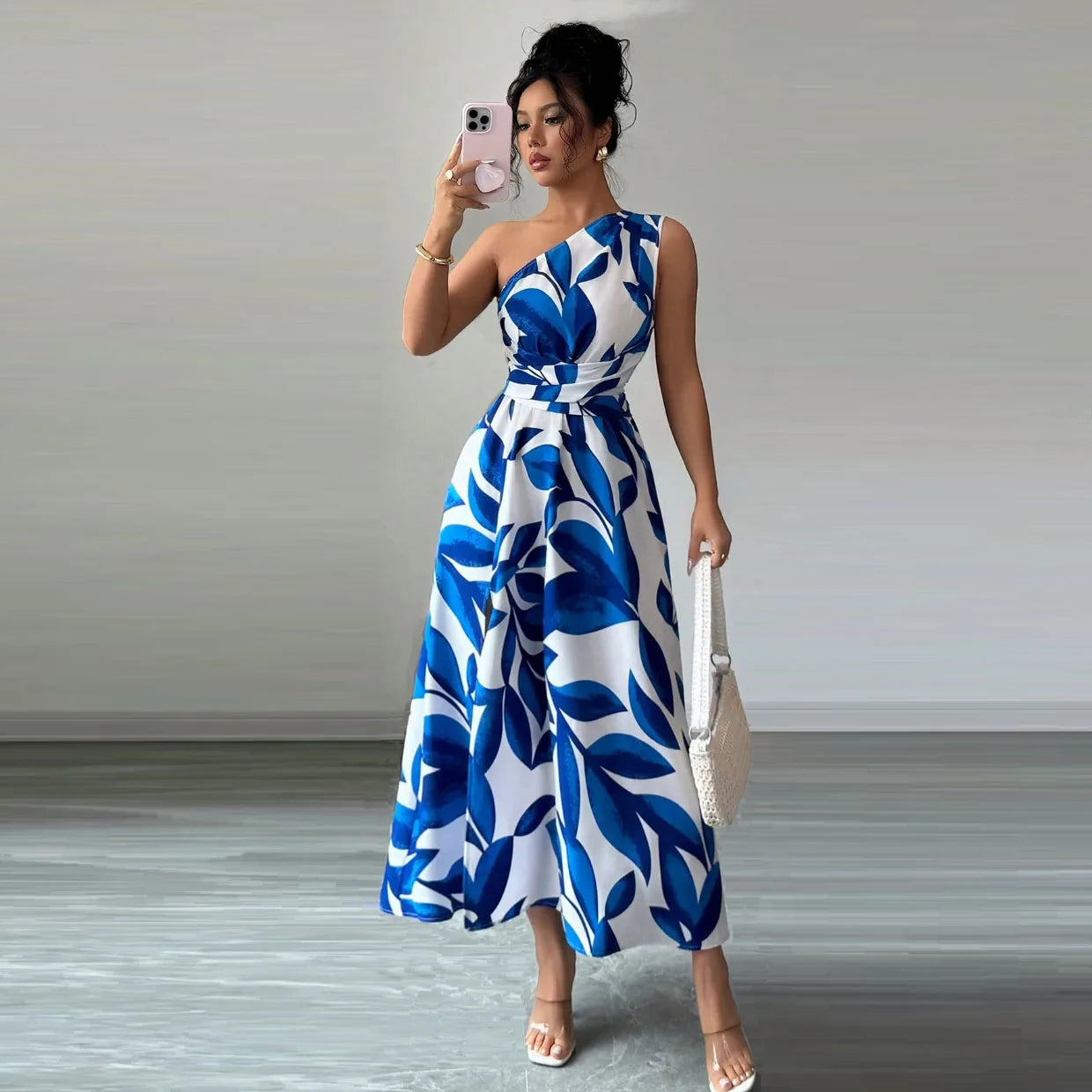 Robes slim sans manches pour femmes