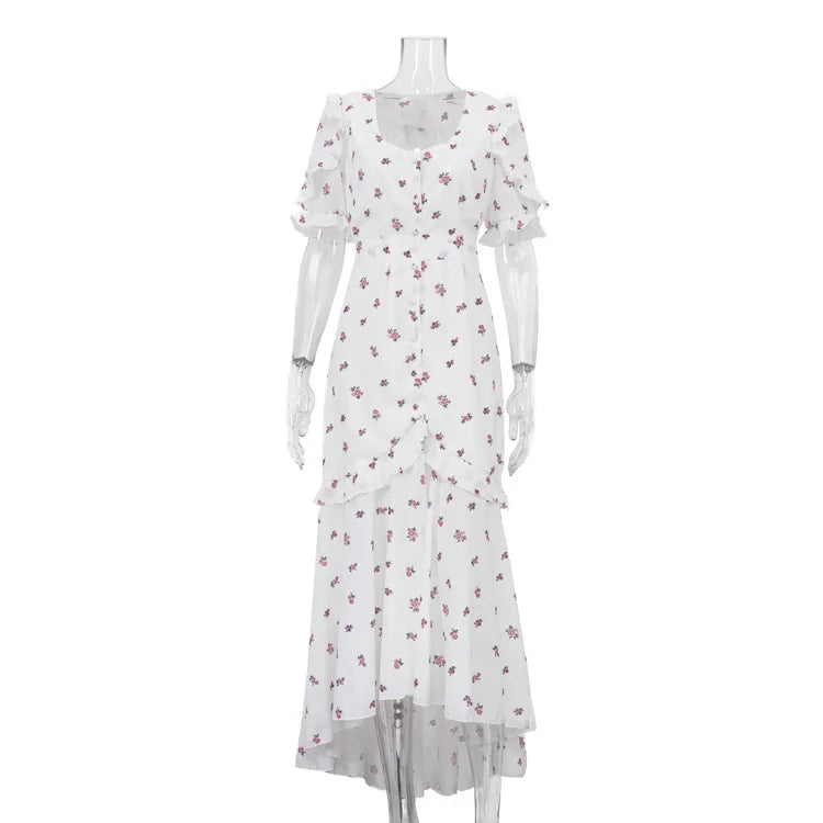 Robe d’Été Ample Femme – Imprimé Tendance