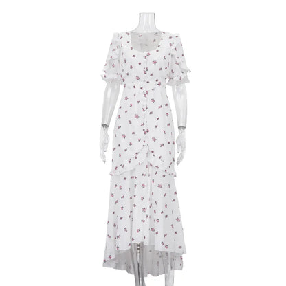 Robe d’Été Ample Femme – Imprimé Tendance