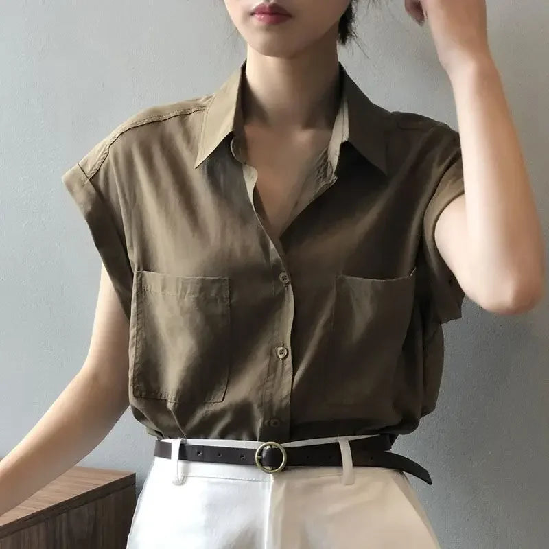 Chemise 100% pur coton pour femmes