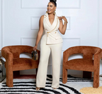 Combinaison blazer élégante  pour femmes