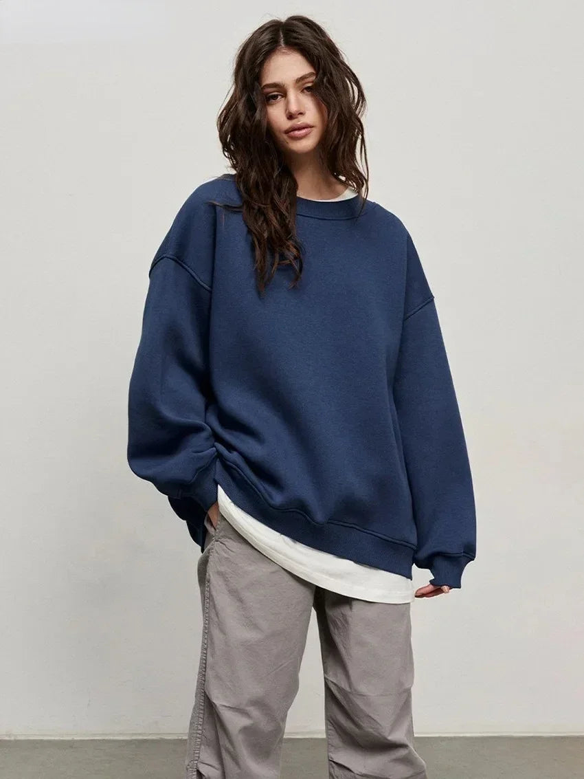 Pulls en polaire épaisse et chaude pour femmes