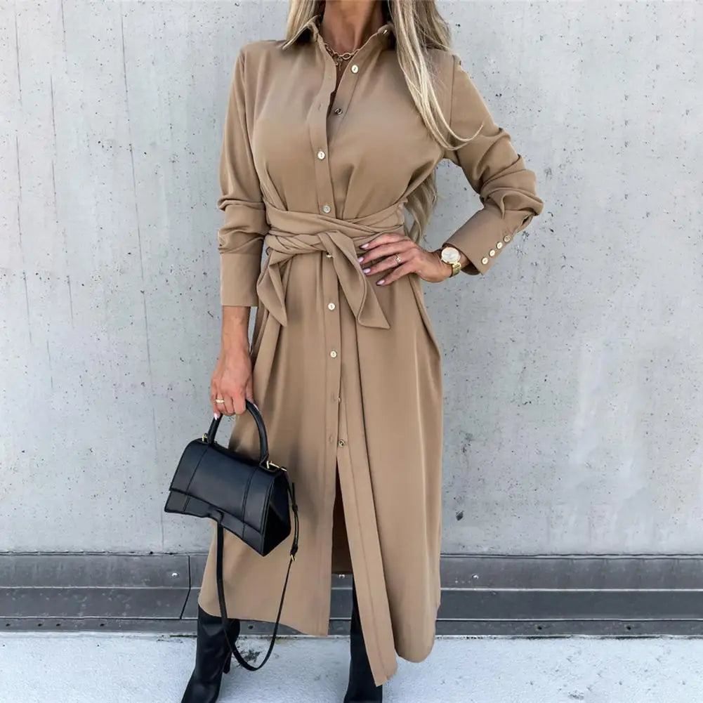 Robe T-shirt Maxi en coton pour femmes