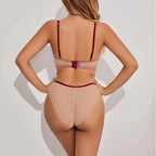 Ensemble de soutien-gorge creux et culotte pour femmes