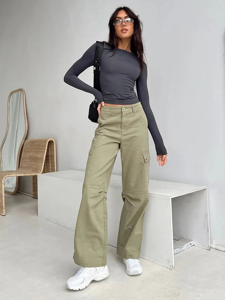 Pulls Slim décontractés à manches longues pour femmes